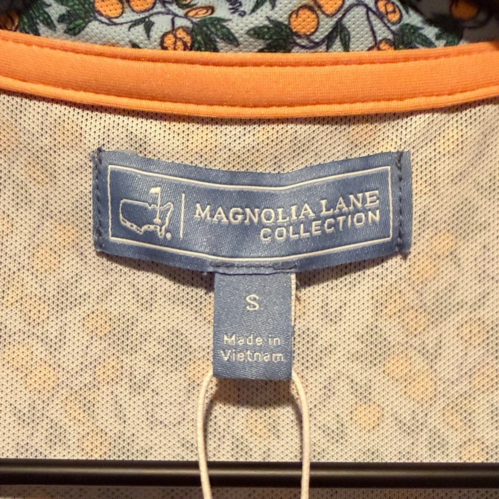 Masters Light Blue Floral Zip Polo Mini Dress with Pockets - Picture 5 of 7